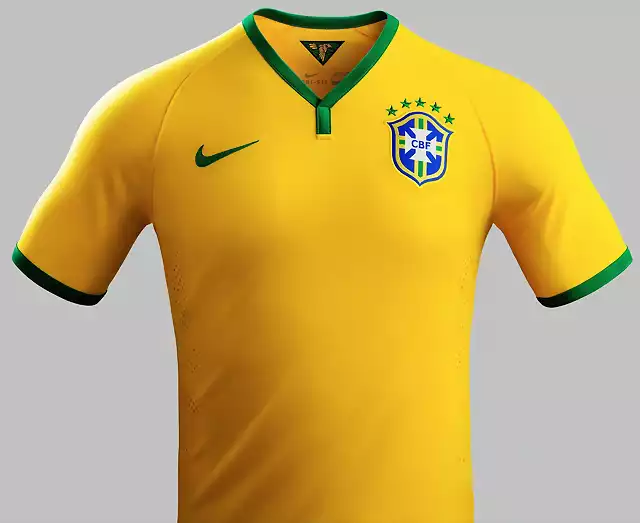 Brazil 2014 World Cup Home Kit (6)