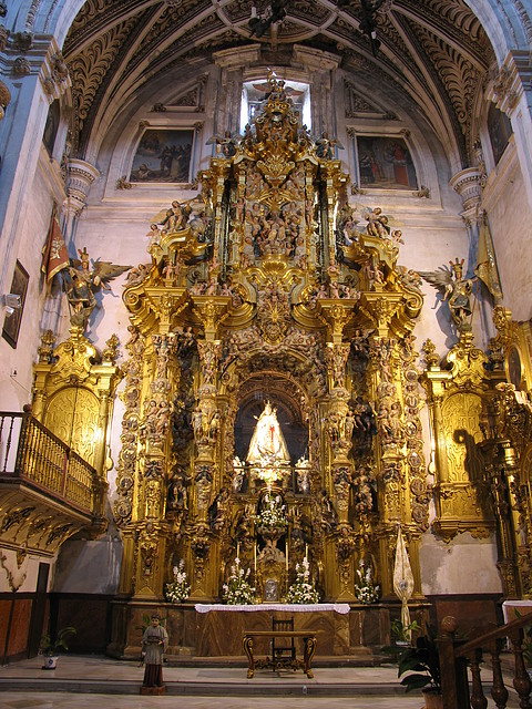 Retablo Virgen del Rosario