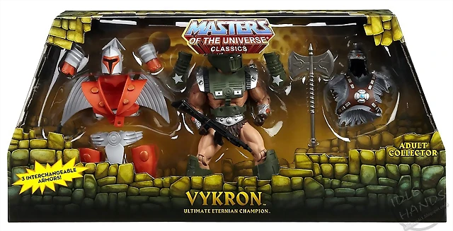 sdcc 2012 mattel masters of the universe Vykron Ultimate Eternian Champion 1