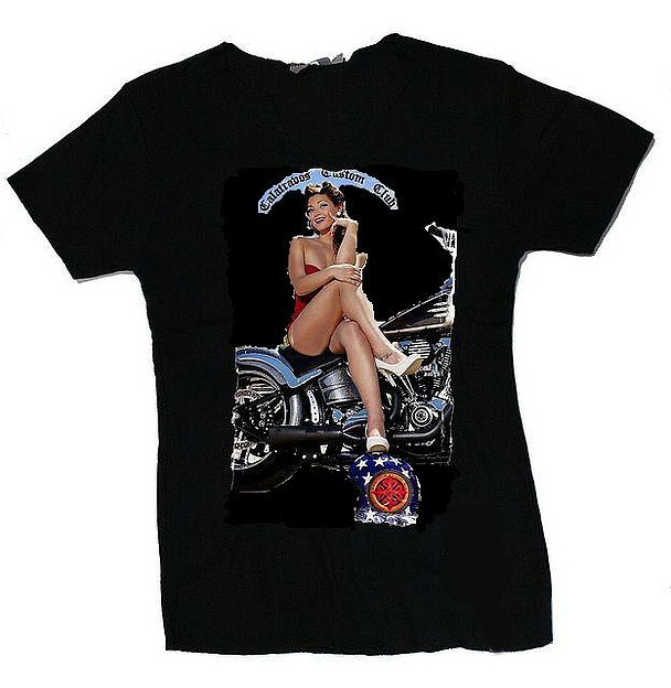 camiseta pin up