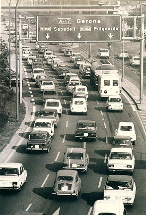 Barcelona Av. Meridiana 1970