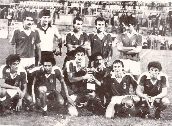 1982-83 Real oviedo campe?n trofeo presidente