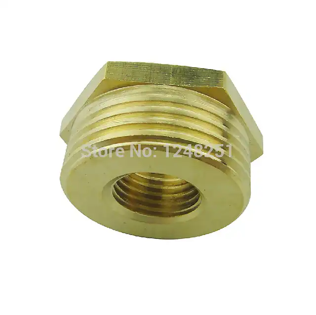 2-Pieces-3-4-Male-1-4-Female-Inch-BSP-Bushing-Length-12-7mm-font-b