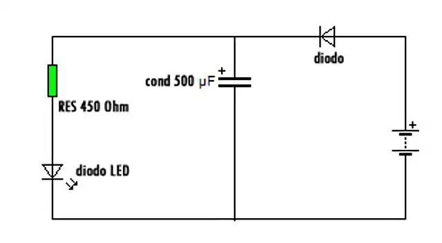 circuito led + cond