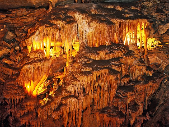Drapery Room, Mammoth Cave National Park, Kentucky Drapery Room, Mammoth Cave National Park, Kentucky
