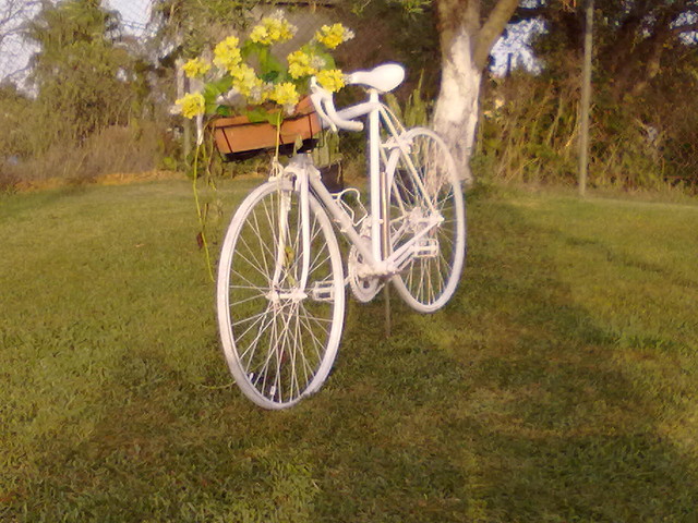 Bici-macetero Bici-macetero