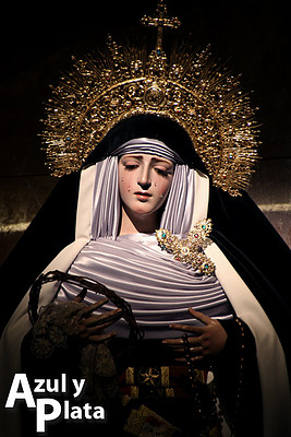 La Virgen de los Dolores Coronada de Malaga