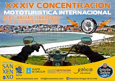 7 al 9 de septiembre - XXXIVª concentración mototurística internacional 7 al 9 de septiembre - XXXIVª concentración mototurística internacional