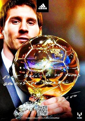 Messi-.y sus balones...