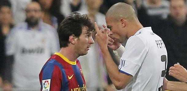Messi y Pepe-Un angel y un asesino