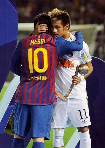 Messi y Neymar-1