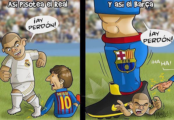 Barsa y Pepe del Madrid