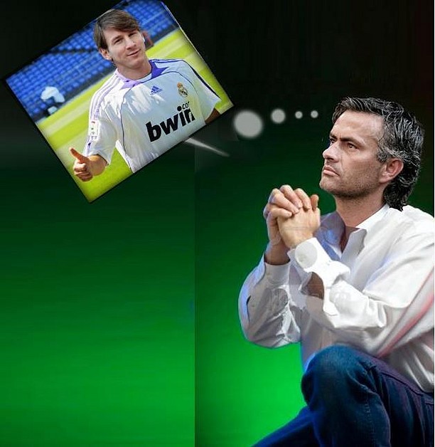 Mou acaba soandose con Messi