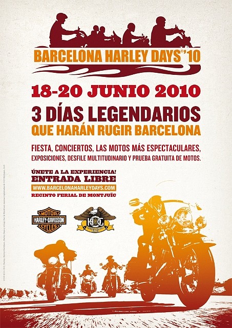 CartelBarcelonaHarleyDays