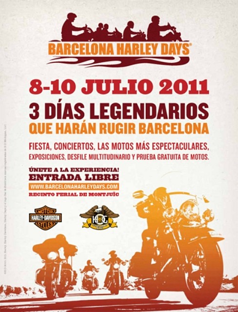 Barcelona-Harley-Days-2011-cartel