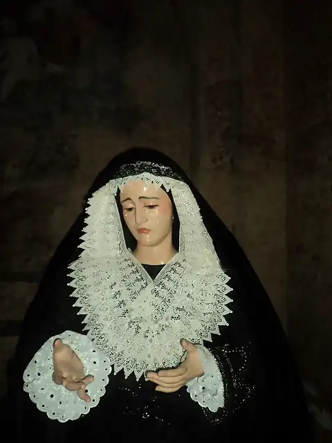 La virgen de la Soledad de Almuñecar