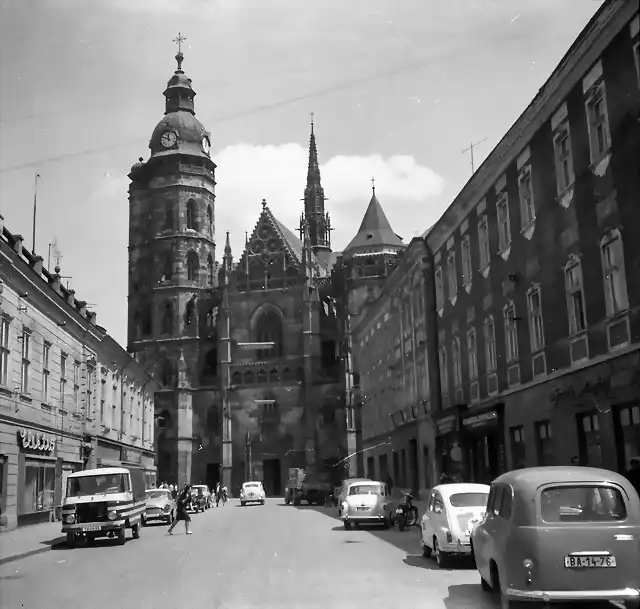 Kosice- Kathedrale St. Elisabeth, 1963