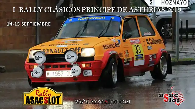 CARTEL I RALLY PRINCIPE DE ASTURIAS 2019