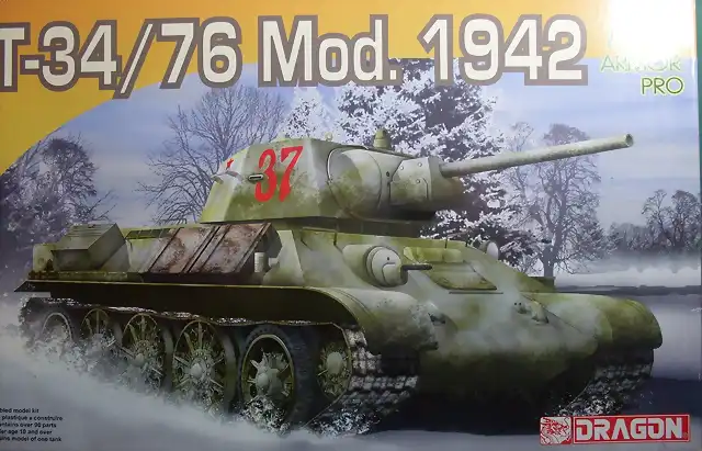 Dragon - T-34 Mod.1942 - 1-72