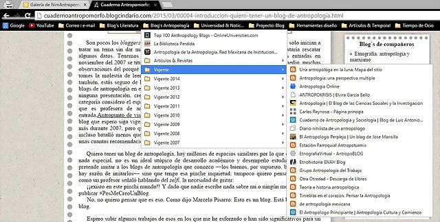 BA1. Blogs de antropologia