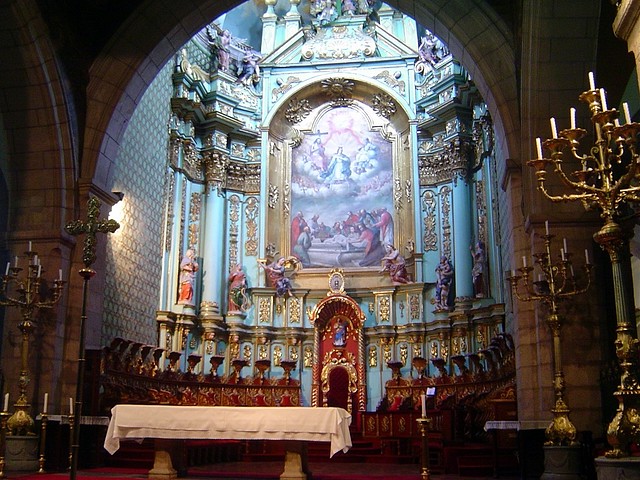 Catedral Quito retablo