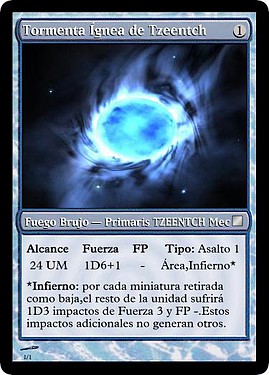 Tormenta gnea de Tzeentch