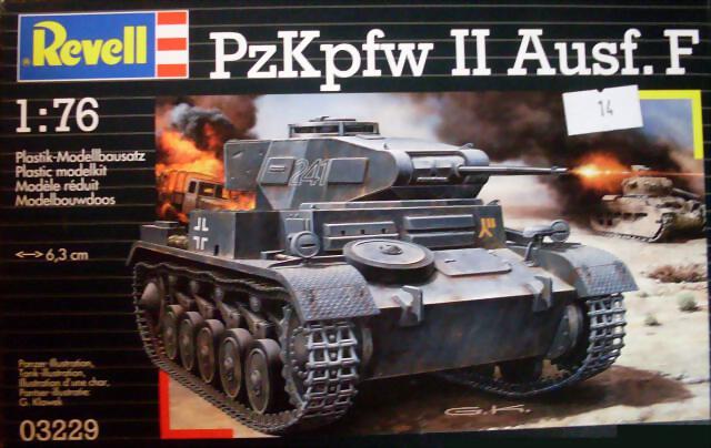 Revell - Panzer II Ausf.F - 1-76