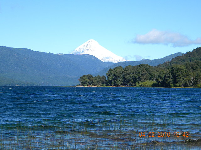 el Lanin, desde donde esta Luisito....