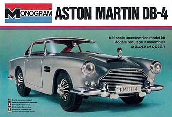 Monogram Aston Martin DB4 plata