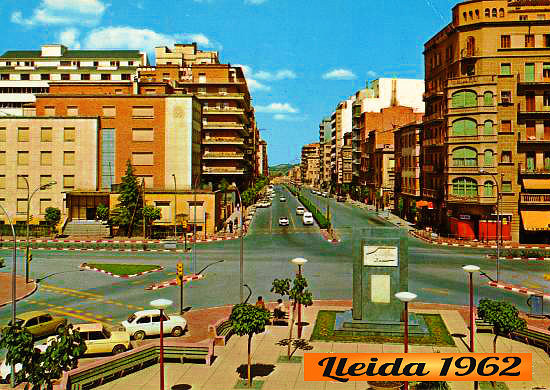 Lleida Pl. Ricard Vives 1962