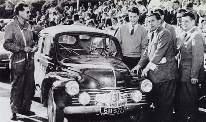 Renault 4CV - Jean Redel - TdF