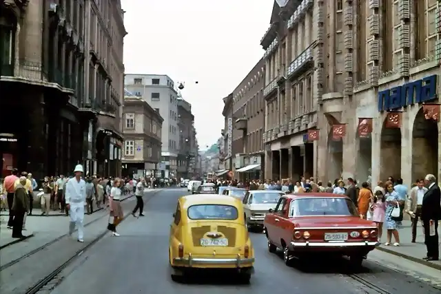 Zagreb - . Ilica Strasse, 1980