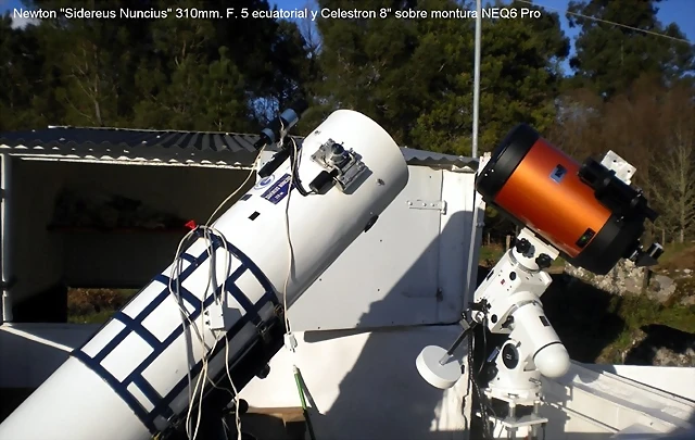 Newton y Celestron