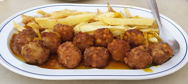 Albondigas de espetn