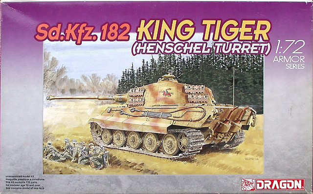 Dragon - Sd.Kfz.182 King Tiger (Henschel Turret) - 1-72