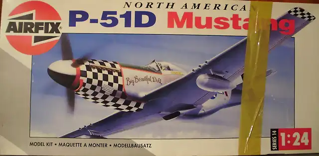 Airfix - P-51D Mustang - 1-24