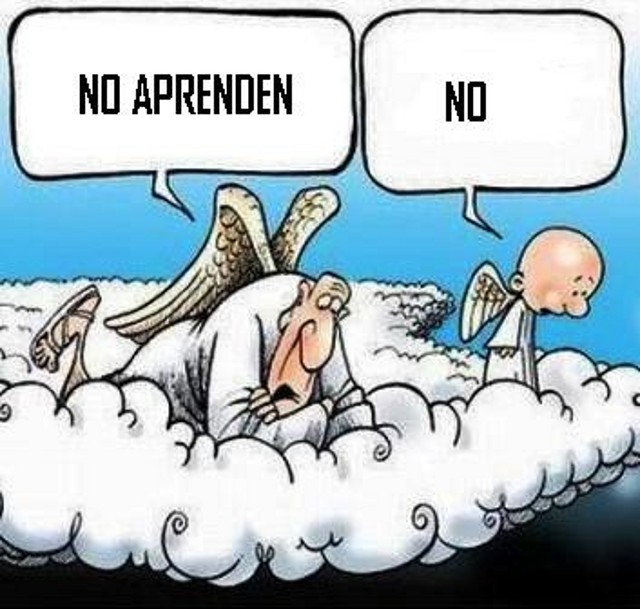 no aprenden no aprenden