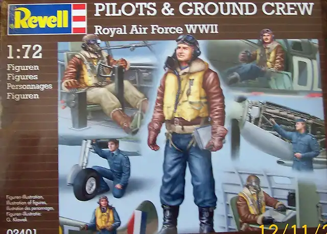 Revell - RAF Pilots - 1-72