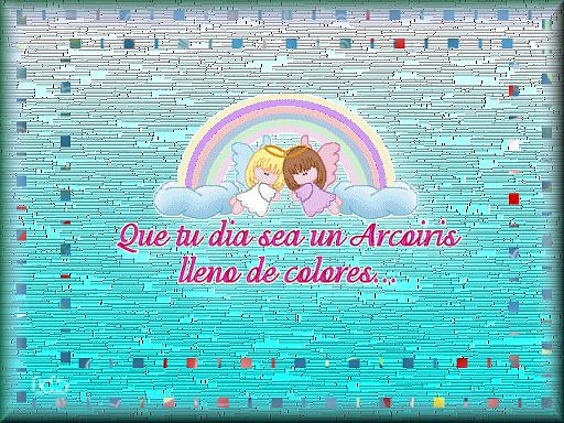Felicidades.Arco iris