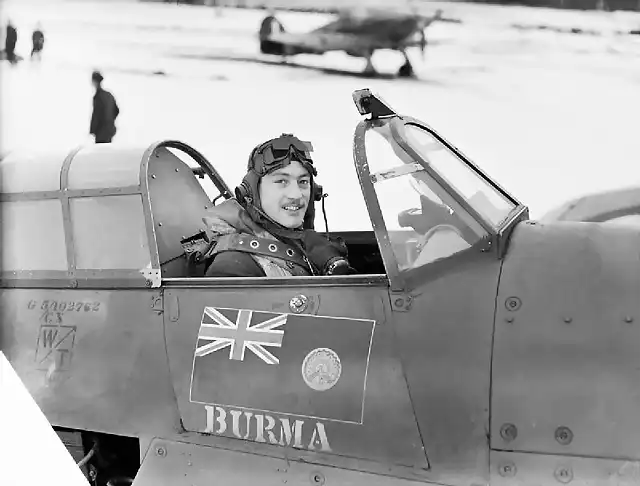 Squadron Leader Robert Stanford-Tuck, CO of No. 257 Squadron -Coltishall, January 1941.