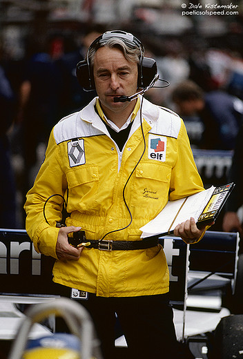 Grard Larrousse, Director Of Renault Formula One ? Monaco GP 1984