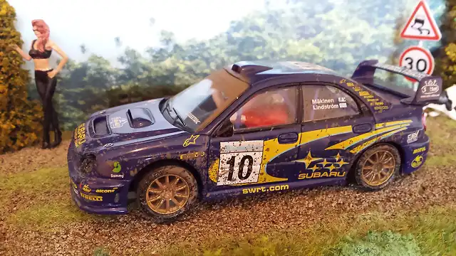 SUBARU IMPREZA III WRC 2002 SUECIA MAKINEN