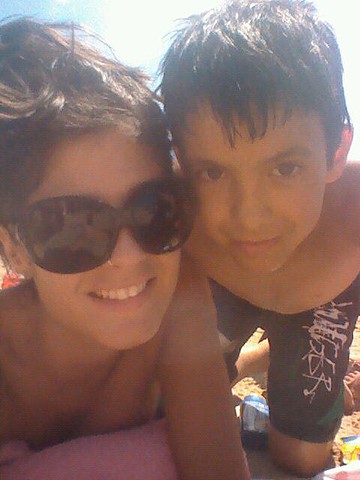 Mar?a 17-6-2012 en la playa