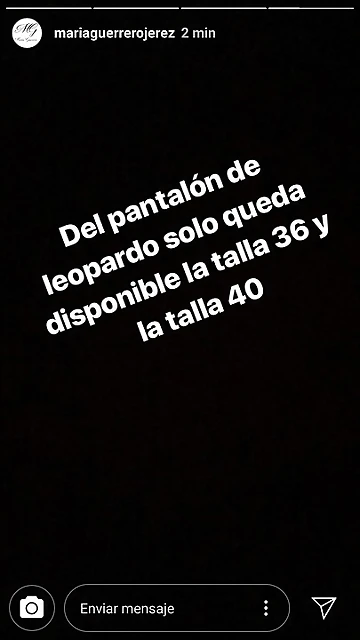 Mar?a Guerrero IG Stories 10-8-2018 (2) Mar?a Guerrero IG Stories 10-8-2018 (2)