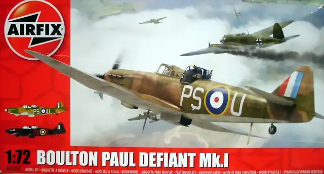 Airfix - Boulton Paul Defiant Mk.I - 1-72