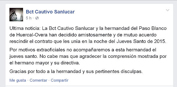 BANDA CAUTIVO SAN LUCAR