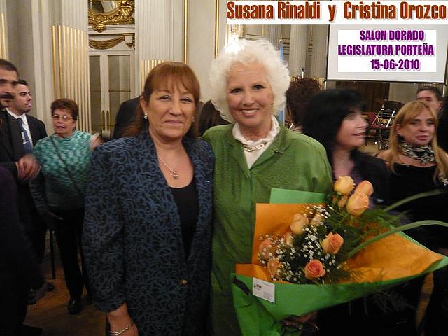 Susana Rinaldi y Cristina Orozco