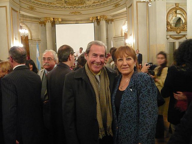 Roberto Chalean y Cristina Orozco