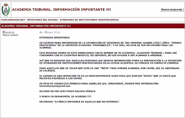 2016-08-08 21_24_09-FUNCIONARIOS.NET - ACADEMIA TRIBUNAL. INFORMACI?N IMPORTANTE !!!! - AYUDANTES DE
