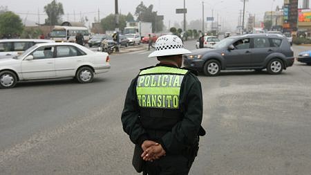 Policia de trnsito en Arequipa 2